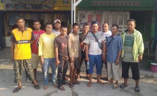  KM Lintang Timur Samudra Asal Sumut Karam di Panipahan, 11 ABK Diselamatkan Nelayan
